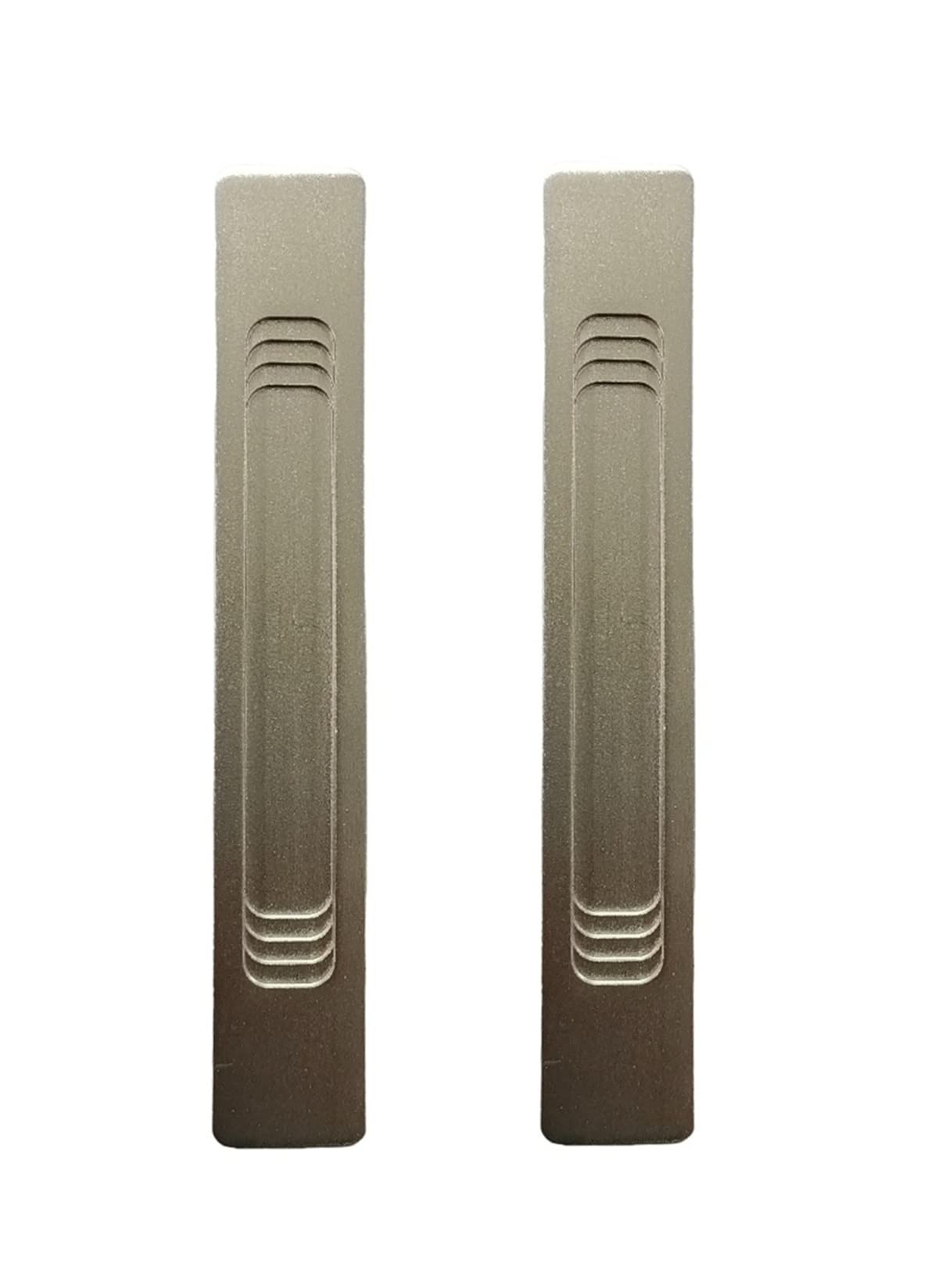 Sliding Door Handles - Aluminum Concealed Pack of 2 -8 Sliding Door Handles - Aluminum Concealed Pack of 2 -8