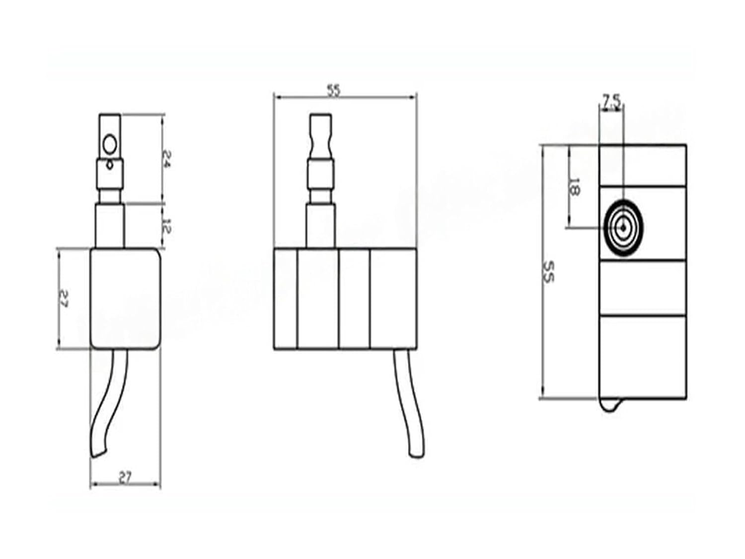 Absolute Linear Waterproof Displacement Sensors Position Sensors Pull-Wire Linear Sensors Encoders(CANopen 12bit)