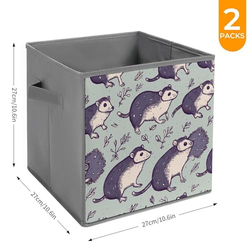 Bacs de rangement pliables pour vêtements Opossum et paniers de placard - 3