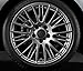 Skino 4 x 60mm Universal Black Car Rims Wheel Center Hub Caps C 0