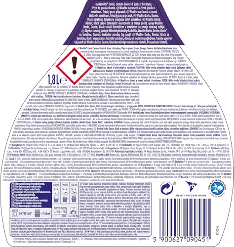 Image of Woolite Dark Black & Denim Washing Liquid 30 Washes