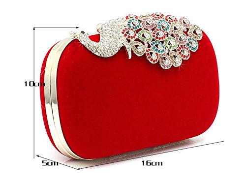 Sac à main diamant pour femme pochette de soirée mariage Bridal-E - 4