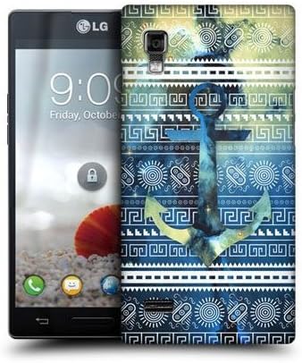 Mayan Anchor Nebula Tribal Pattern Back Case For Lg Optimus L9 P760 ...