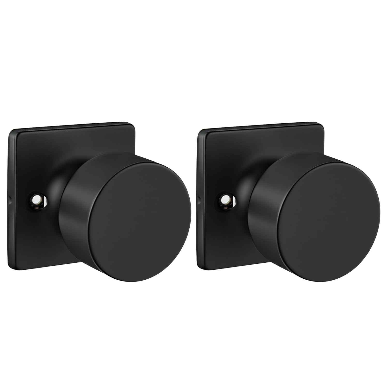 Haidms Black Interior Door Knobs - 8 Pack -19 Haidms Black Interior Door Knobs - 8 Pack -19