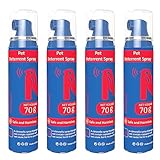 Pet Instructor Spray for Dog, 70ml Pet Deterrent Spray Trainer, Safe Humane & Effective Stop Barking, Jumping Up, Food Stealing, Dog Fights & Attacks, Help Stop unwanted Dog Behaviour (4 Pack)