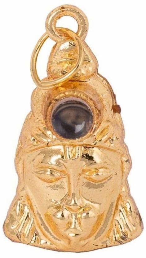 Create by me Shri Hanuman Chalisa Yantra Locket/Pendant/KAVACH, Peace, Good Luck and Protect from Enemies with Chalisa Printed On Optical Lens with Gold Plated Chain for Men/Women Brass Locket-image-13
