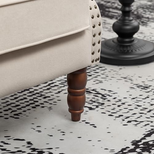 Sillón Plegable Velvet Beige miniatura 5
