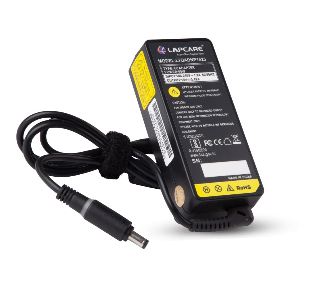 Lapcare Compatible Adapter Charger for Toshiba 19v 3.42 65W