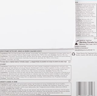 HERSHEY’S Full‑Size Chocolate Bars Variety Pack – 15 Bars, 705 g, Individually Wrapped Full Size for Easter gifting and sharing