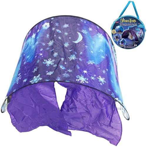 Tente de lit enfants pays des merveilles d'hiver lit cabane enfant pliable 31,5x87 pouces