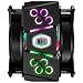 Cooler Master MasterAir MA410M CPU Cooling System - ARGB Hologram Effect, 4 CDC 2.0 Heat Pipes with Thermal Detection, Air Glide Armour and Push-Pull Fans - 5 Year Warranty