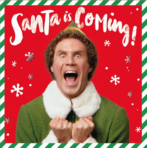 Danilo Promotions,Multi,EFXB1 Official Elf Box Christmas Cards, 20 Cards/ 4 Designs, 140mm x 140mm x 5mm - Image 2
