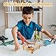 80 Teile Spielzeug Zaun, Miniatur Zaun Für Farm Pferde, 1 Stück Sandspielzeug Tasche, DIY Zaun Set, Robustes Design, Eltern-Kind Interaktives Spiel, Ideal Für Kreatives Spielen