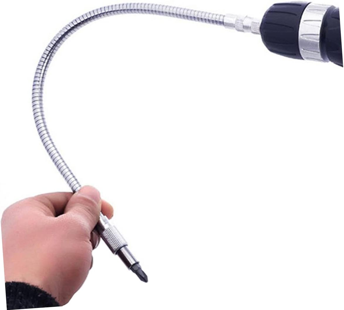 Gadpiparty 3pcs Flexible Shaft Extension for Drill and Impact Driver Multi-function Screwdriver for Narrow Spaces Construction Bendable