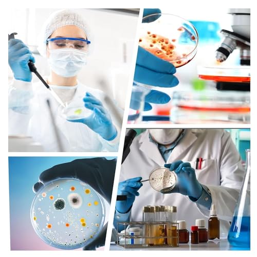 Image of Sterile Petri Dishes (Pack of 20) with Lids (90 x 15 mm), For Lab Analysis, Hair Transplant, Blood Samples