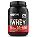 Optimum Nutrition Gold Standard 100% Whey Protéine en Poudre avec Whey Isolate, Proteines Musculation Prise de Masse, Double-Rich Chocolat, 29 Portions, 899g, l'Emballage Peut Varier