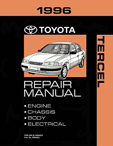 bishko automotive literature 1996 Toyota Tercel Shop Service Repair Manual