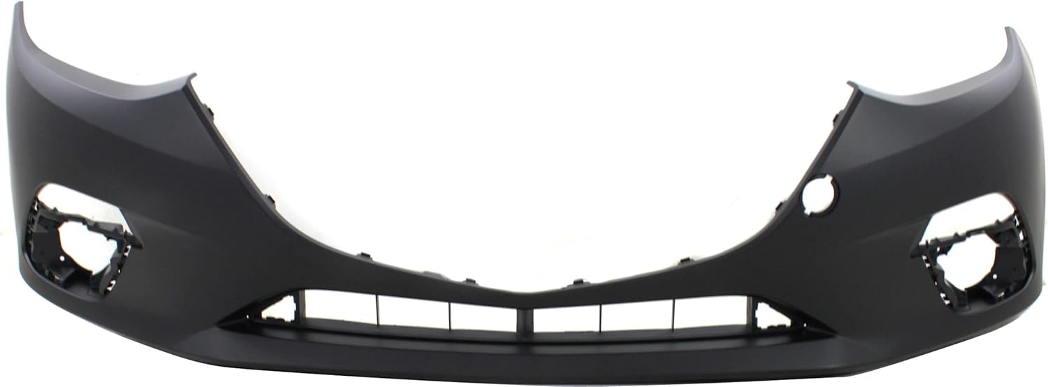 Garage-Pro Front Bumper Cover Compatible With Mazda 3, Fits Mazda 3 Sport Primed, CAPA Certified