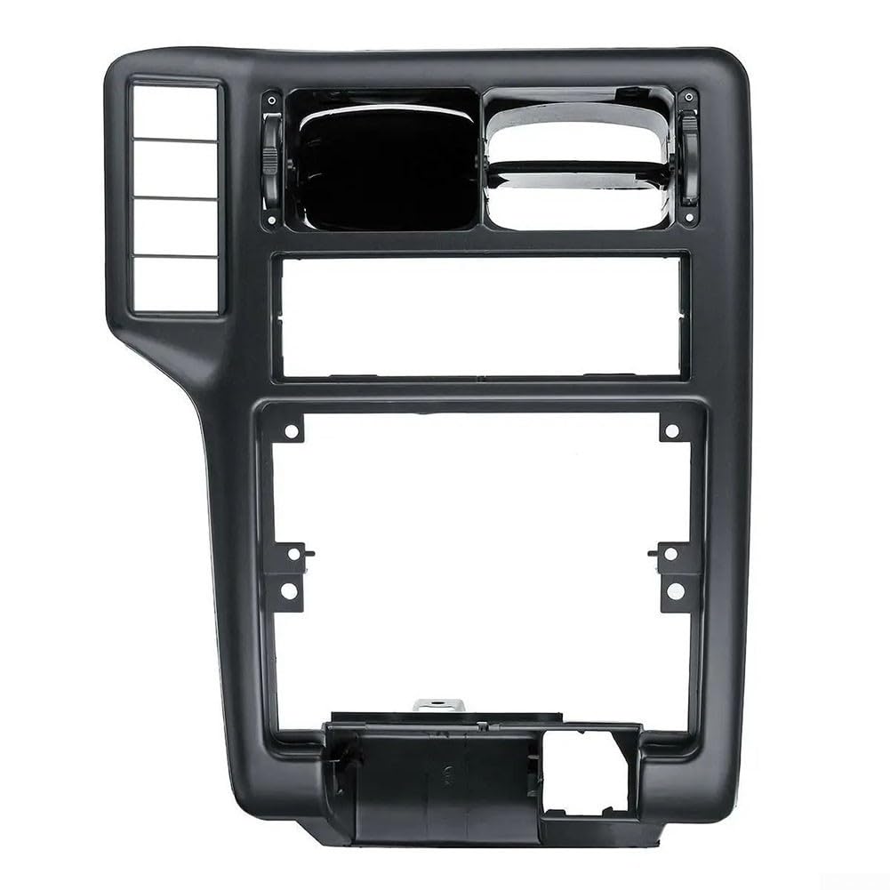 Griglia di ventilazione per cruscotto per Polo 6N 1994-2002, parte di ricambio per console centrale, in plastica nera, pannello interno in plastica nera