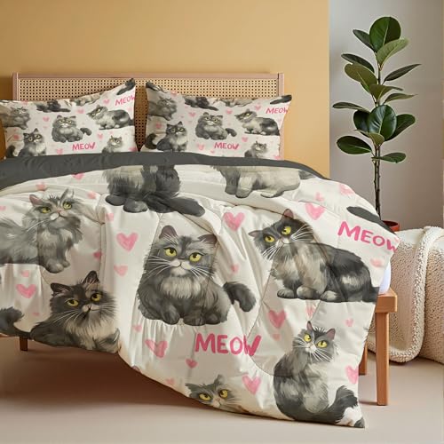 DLERFLOVR Edredón Nórdico para Cama 150