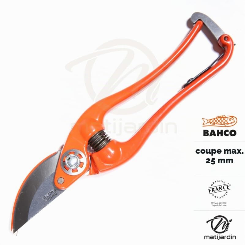 Sécateur Bahco Pradines P3-23-F 25 mm. Professionnel. Made in France