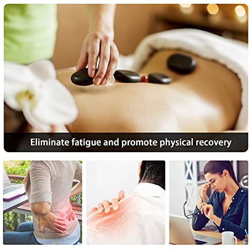 Granpay 16 Hot Stones Massage Set With Warmer,Hot Stones For Massage With Heater Kit, Electric Basalt Hot Rocks Massage Stones For Professional Or Home Spa Relaxing Healing Pain Relief #TOP2