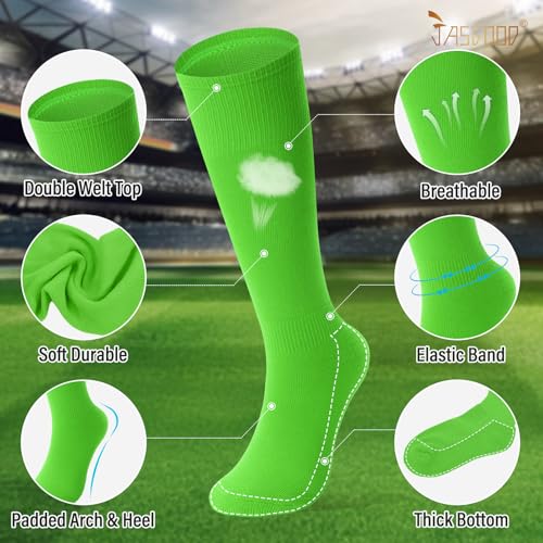 Image of Baseball Socks and Belt for Youth Adult Softball Socks Combo Elastic Waist Belt for Men Kids Boys Girls Women JASGOOD