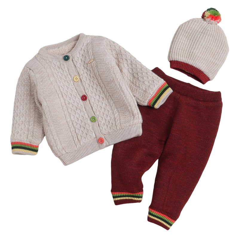 Yellow Apple Rompers/Hoodie/Sweater/Sleepsuits/Jumpsuit/Night Suits for Baby Boys & Girls, Infants, New Borns with Inner Fur Fleece - 23339