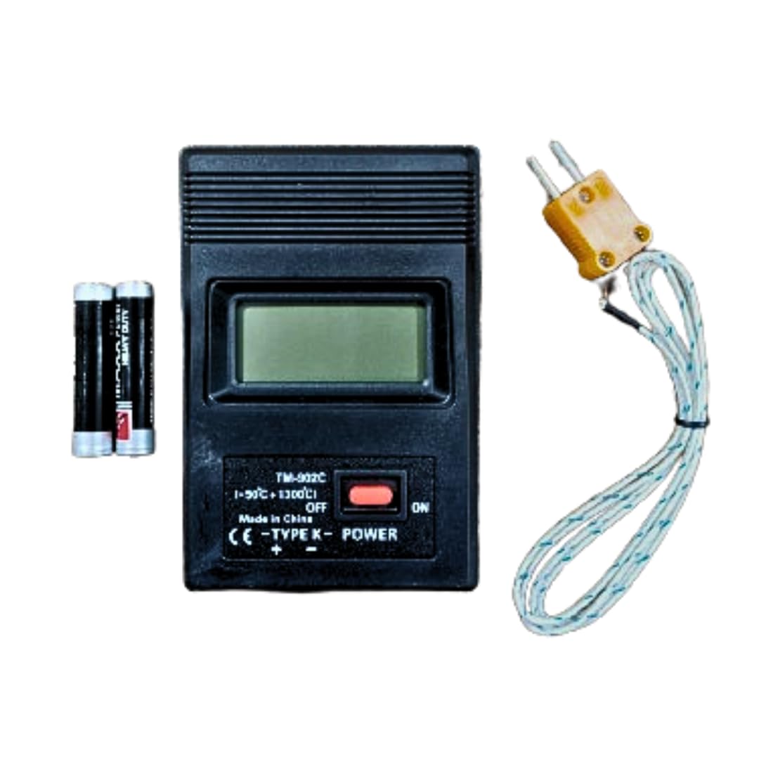 "Ji" Japsin Instrumentation Portable Digital Temperature Indicator Range -50 to 1300 Deg C, Input K Type Thermocouple, with probe (B0BFK3RJZV) Amazon Price History, Amazon Price Tracker