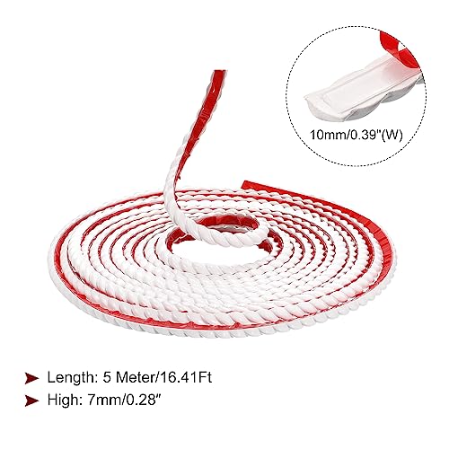 Moulure murale flexible pour masquer les fissures et joints de miroir - 4