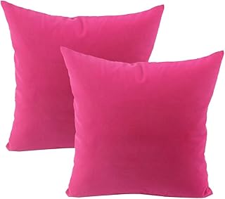 bright pink pillows
