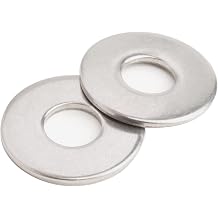M3 x 7mm OD Flat Washer, 18-8 304 Stainless Steel Washers Flat, 100PCS