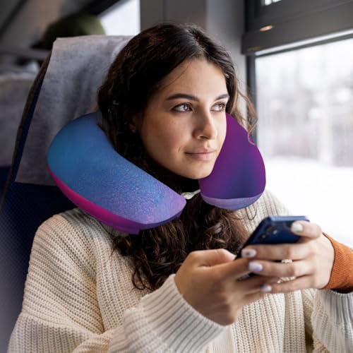Almohada de espuma viscoelástica para cuello viaje miniatura 6