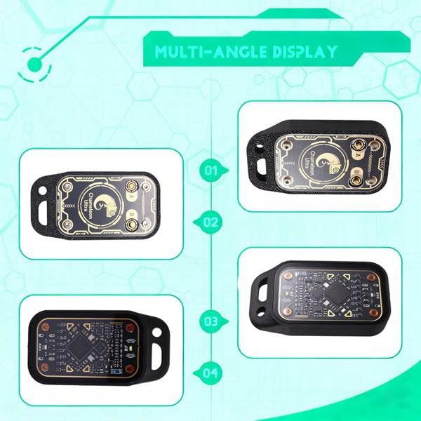 Chameleon Ultra Plus UID/CUID RFID Smart Card Emulator 13,56M 125Khz IC ID Karte Dekodierung Rücksetzen + Automatisches Abfragen + Schlüsselanhänger
