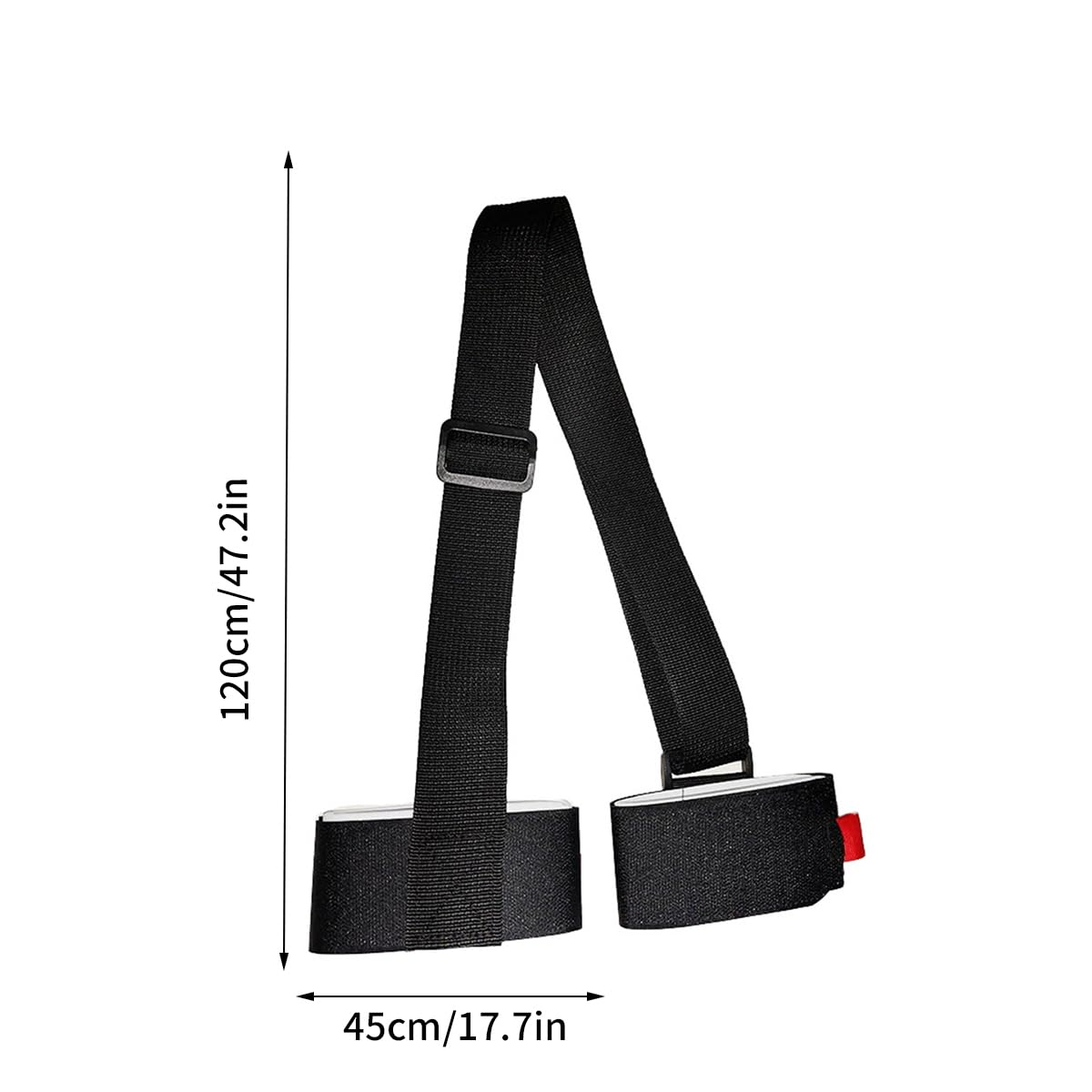 Sangles De Ski Skimate Bandoulière Réglable pour Planche à Neige Accessoires De Sport d'hiver Porte-Ski