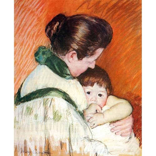 Impression giclée Cassatt grand format décoration murale toile