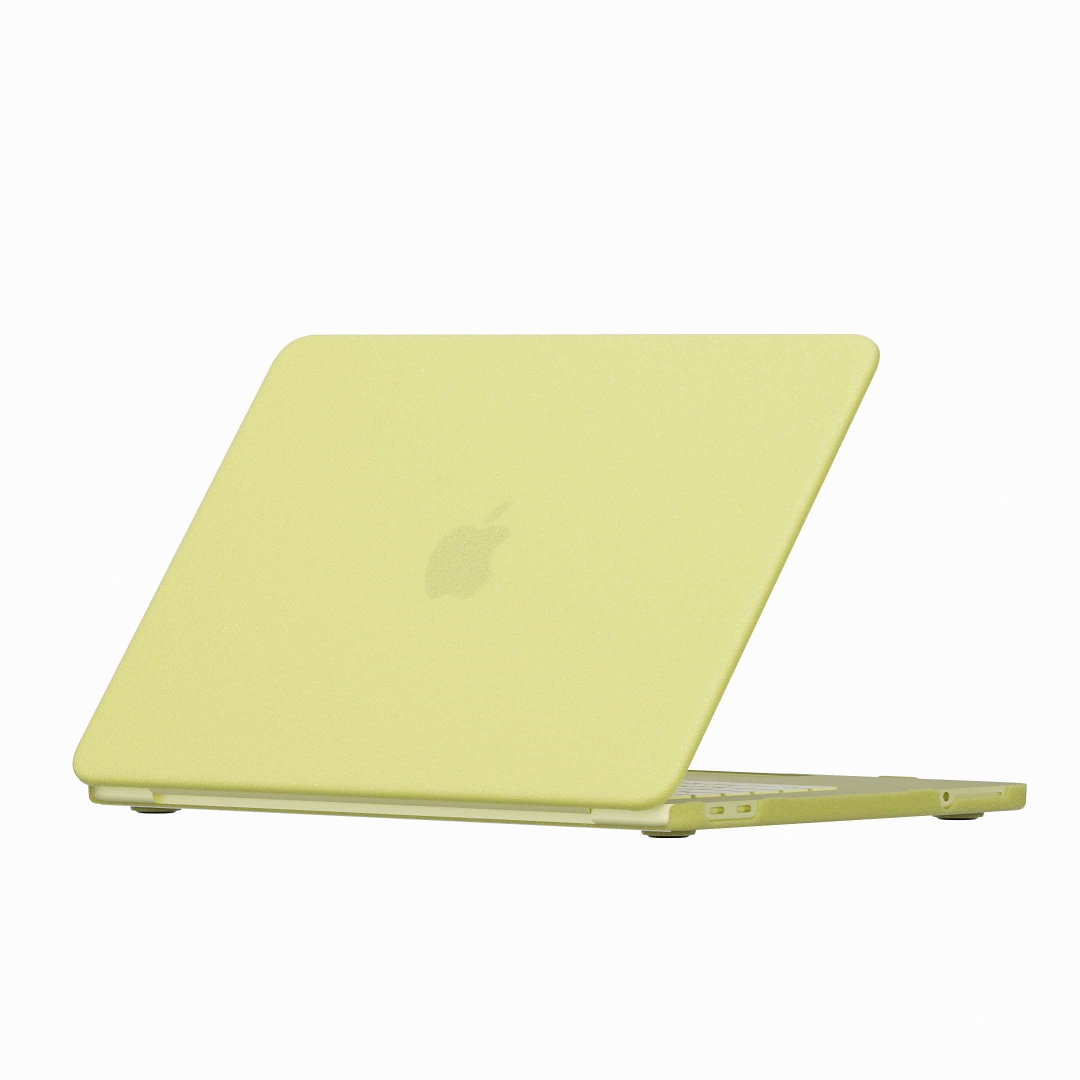 Lunivop Etui kompatybilne z MacBook Neo 33.0 cm 2026 A3404 z chipem A18 Pro, smukłe, matowe etui, odporne na zarysowania, odciski palców, ochronne, do MacBooka Neo 33.0 cm (żółte)