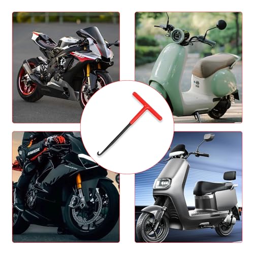 NIYATA 2 Stück Federhaken, Federhaken Werkzeug, Edelstahl, Federhaken Klein, Federhaken Hazet, Auspuff Federhaken für Motorrad Moped Fahrrad