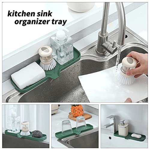 image for MicoYang Silicone Bathroom Soap Dishes with Drain Spout-Bathroom and K