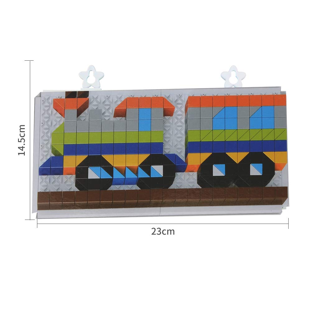 Vibgyor Vibes 240 Pc DIY Transportation Building Blocks Jigsaw Puzzle 3