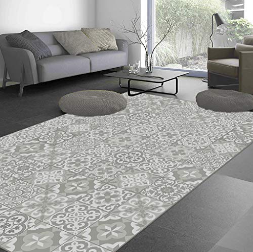 Tapis vinyle beige 78x180 cm résistant et imperméable Evora 10 - 5