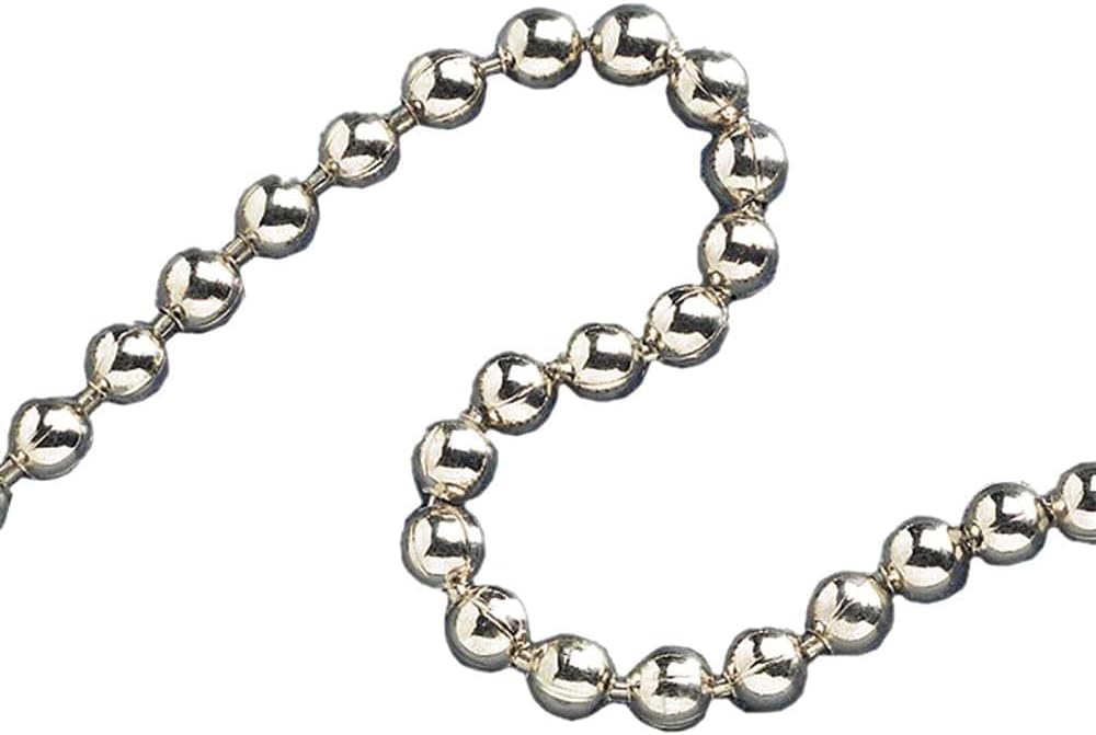 Faithfull 3.2mm x 10m Ball Chain Chrome