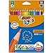 Produktbild BIC Kids ECOlutions Evolution Buntstifte Set für Kinder ab 5 Jahren  Farbstifte ohne Holz, mit bruchsicherer Mine - sicher Schreiben  18 Stifte im Kartonetui