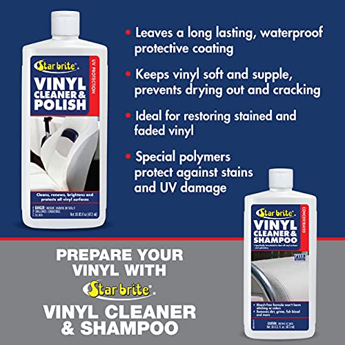 Star Brite Vinyl Cleaner & Polish - 16 Oz (091016P) #TOP4