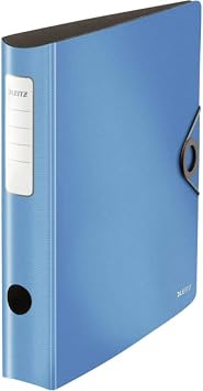 Leitz 10481030 quality folder 180 ring binder, Blue
