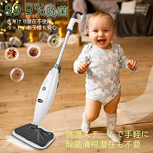 Steam Care スチームクリーナー 高温 畳 スチーム モップ タイル ハードウッドフロアクリーナー 床掃除 2枚目