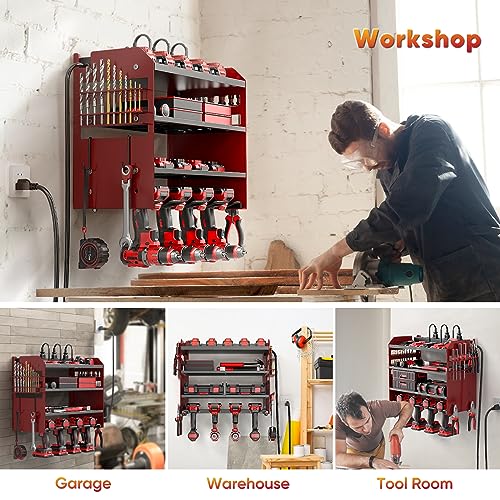 Pokipo PKP2304 Power Tool Organizer Wall Mount thumb #4