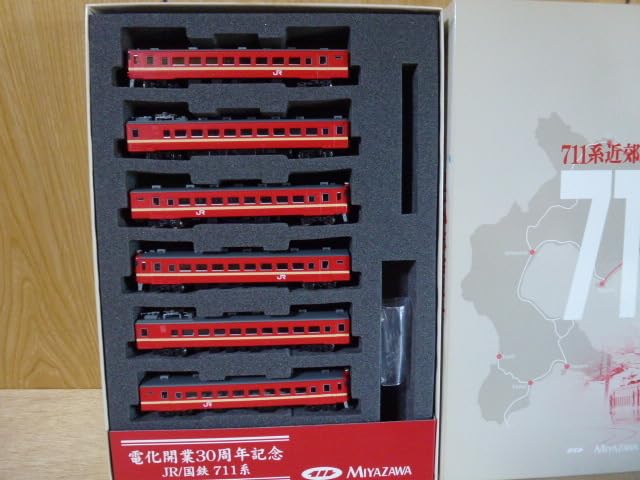 Amazon | 8宮沢模型 TOMIX 711系 近郊型電車 新塗装色 6両セット