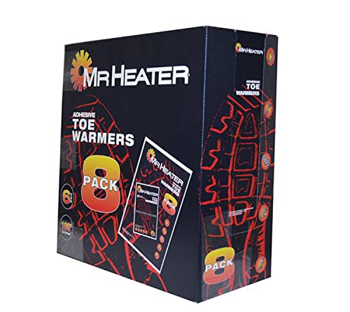 Mr. Heater Adhesive Instant 8 Pack Toe Warmer, White
