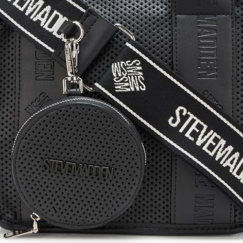 Steve Madden Bwebber Perforated Satchel3